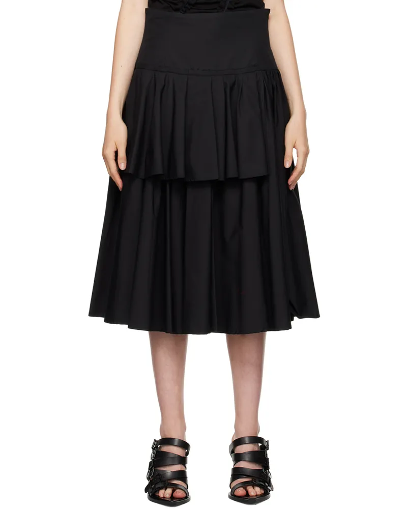 Renaissance Renaissance Black July Midi Skirt Black