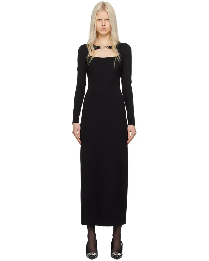 Diesel Black D-Ams Maxi Dress 9xx