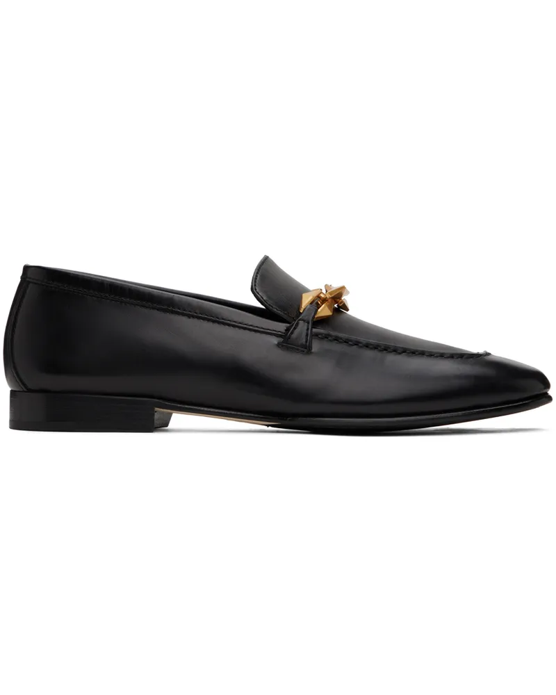 Jimmy Choo Black Diamond Tilda Loafers Black