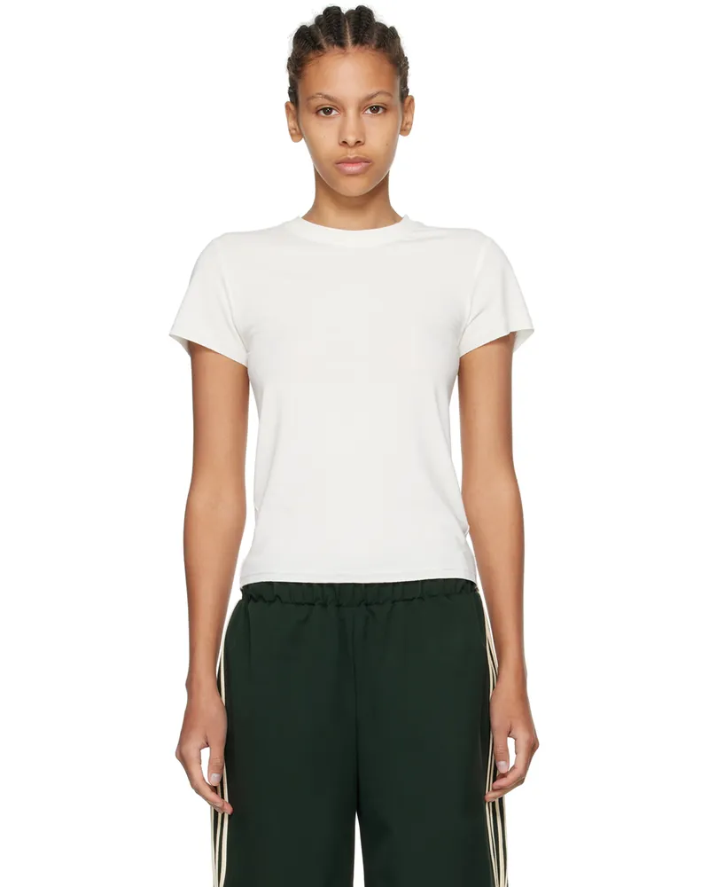Fax Copy Express White 'The Fitted T' T-Shirt White