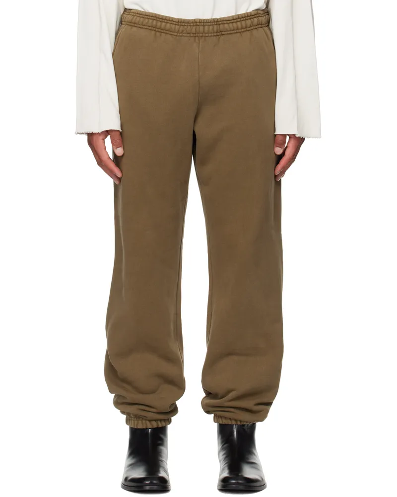 Entire Studios Khaki Heavy Sweatpants Military