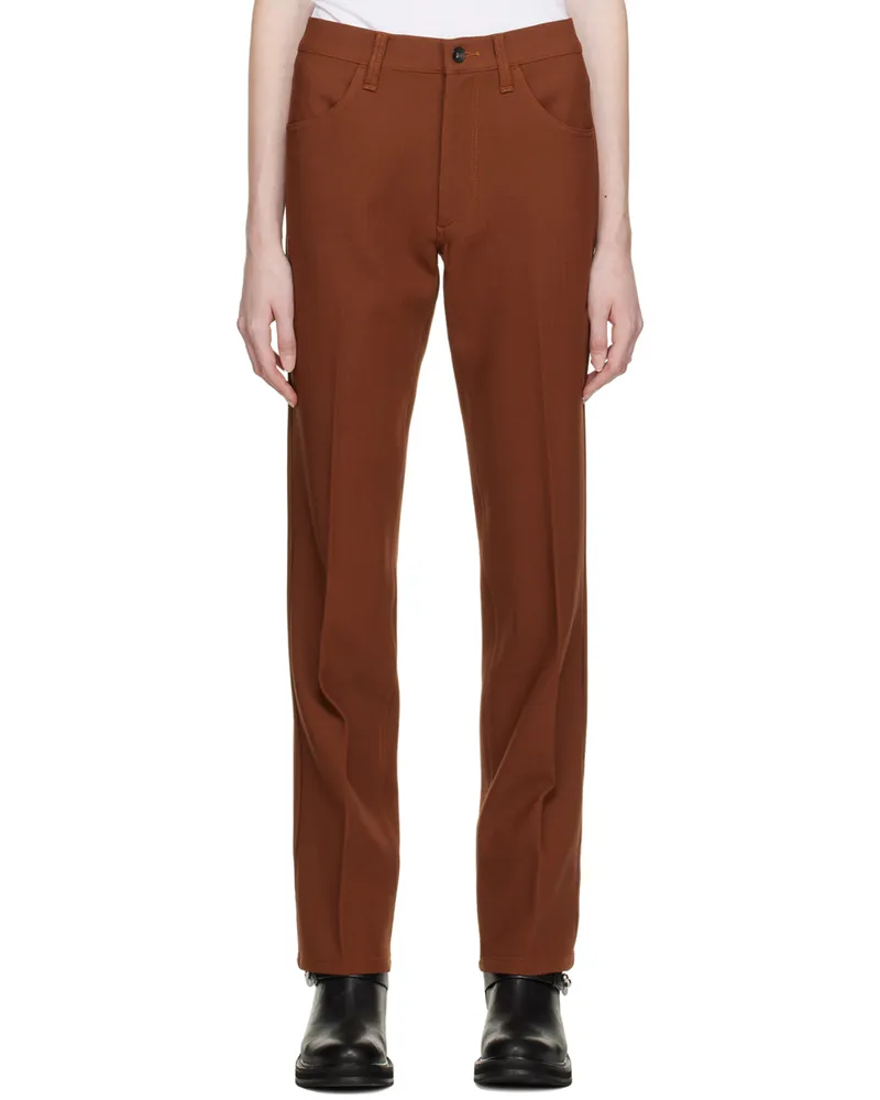 Rag & Bone Brown Jacey Trousers Ltbrown