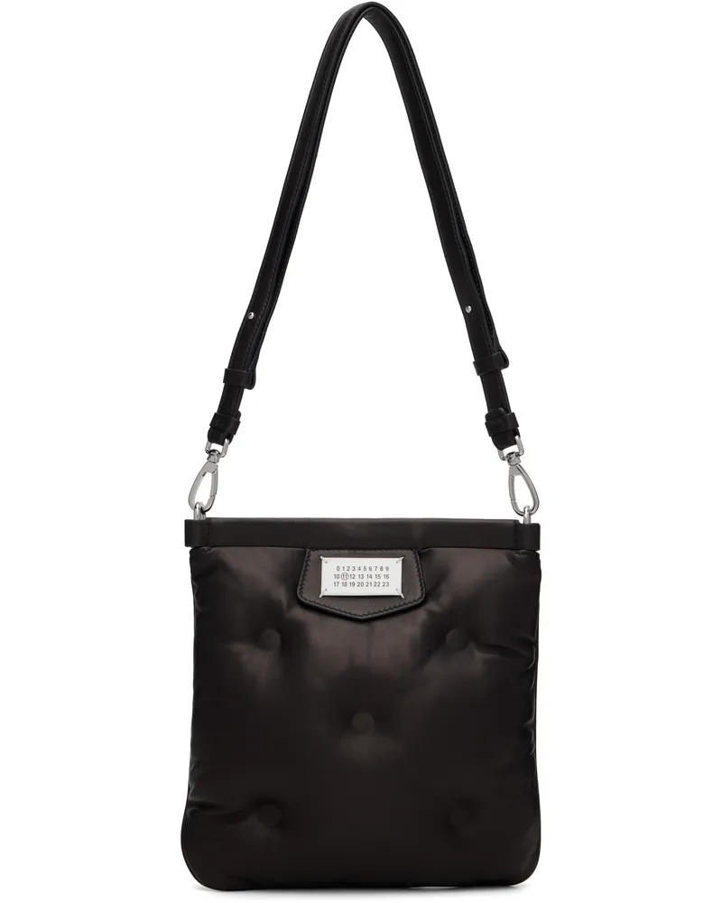 Maison Margiela Black Glam Slam Flat Pocket Bag T8013
