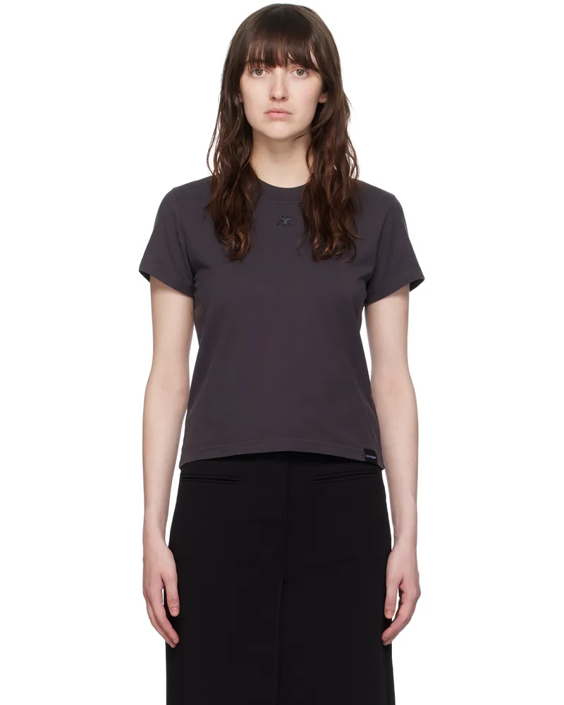 Courrèges Gray 'AC' T-Shirt 9071