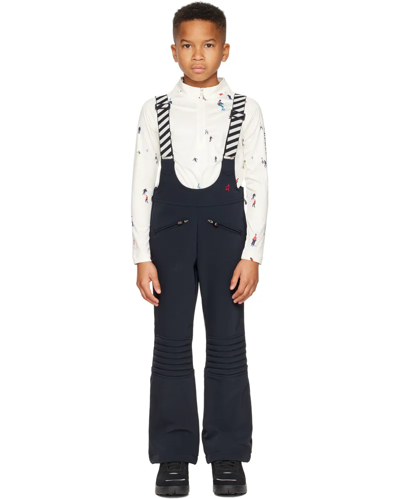 Perfect Moment Kids Black Isola Racing Ski Pants Black