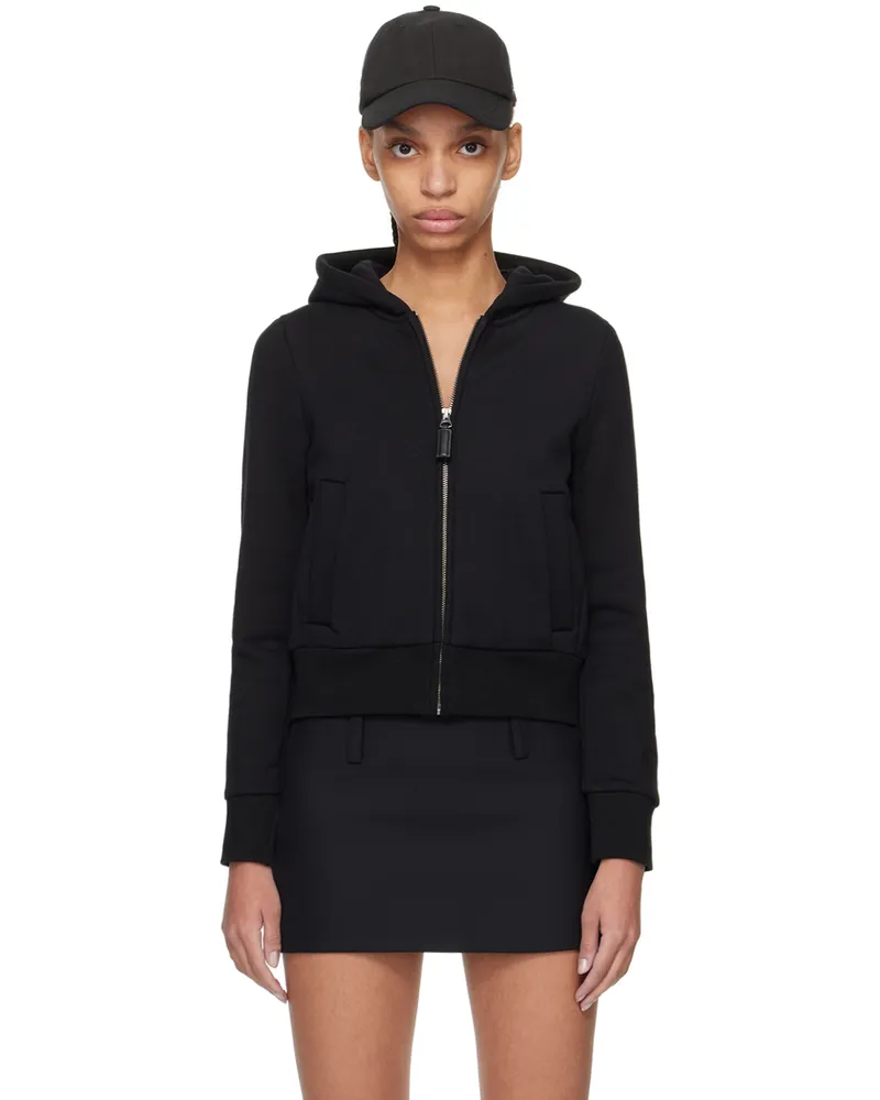 Fax Copy Express SSENSE Exclusive Black Hoodie Black