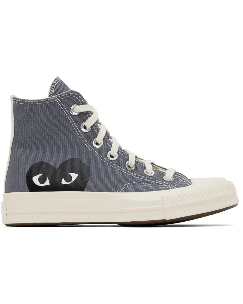 Comme des Garçons Gray Converse Edition Half Heart Chuck 70 Sneakers Grey