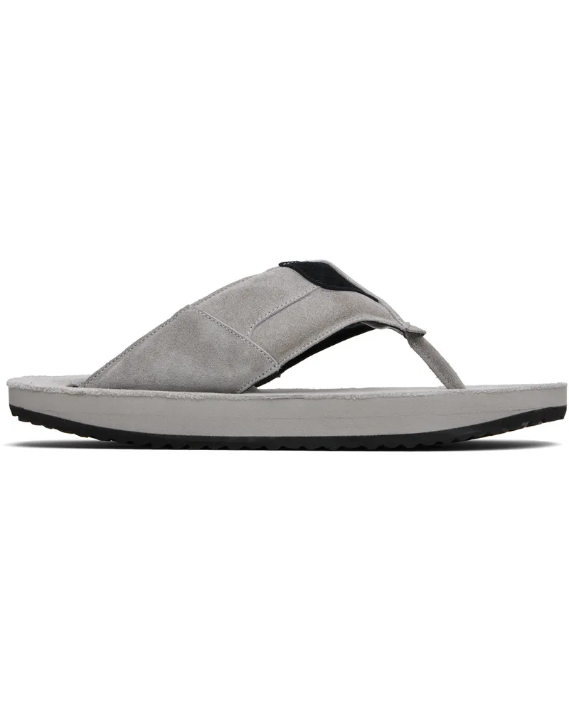 ABRA Gray XXL Flip-Flops Grey