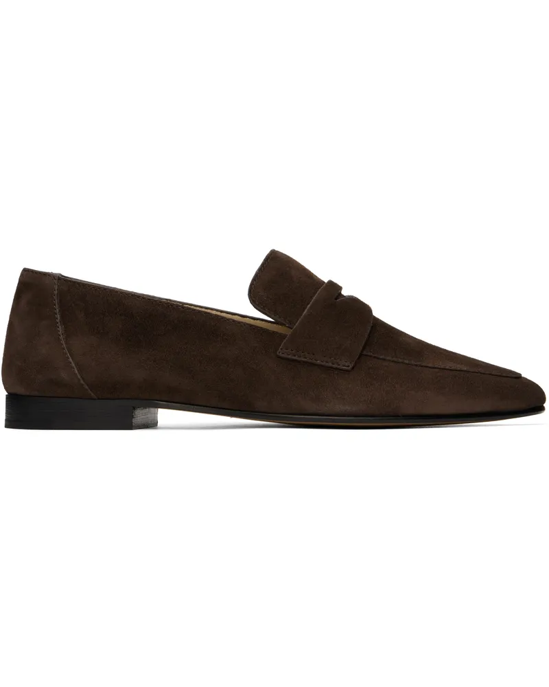 Le Monde Béryl Brown Soft Loafers Chocolate