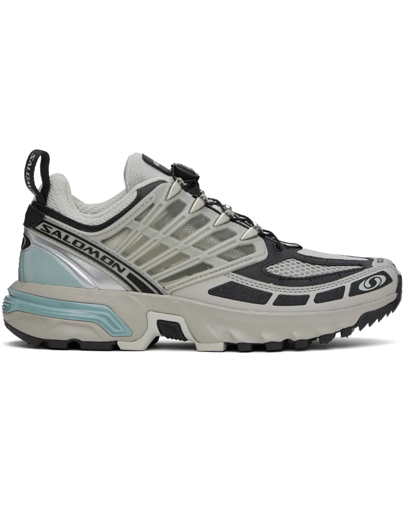 Salomon Gray ACS Pro Sneakers Metal