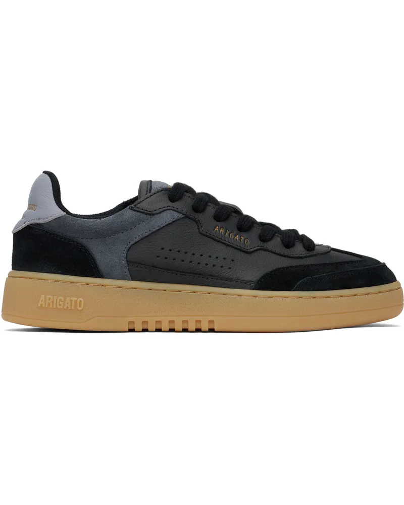 Axel Arigato Black & Gray Dice T-Toe Sneakers Black
