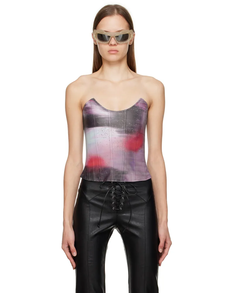Miaou Purple Leia Corset Motion