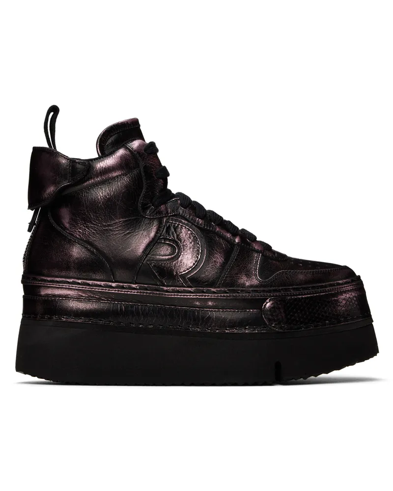 R13 Pink Riot Sneakers Distressed