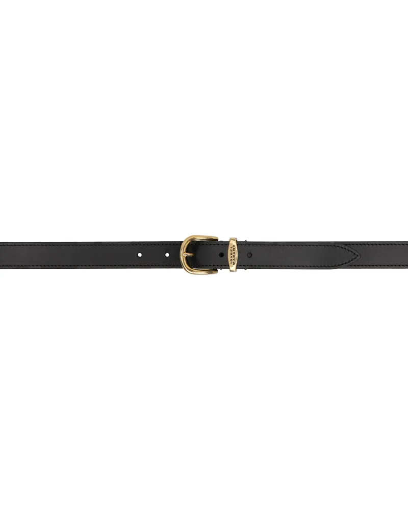 Isabel Marant Black Zadd Belt 01bk
