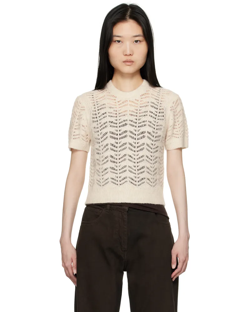 The Garment Off-White Verbier Pointelle Mini T-shirt 004