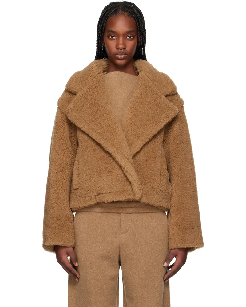 Max Mara Tan Gardone Jacket Camel