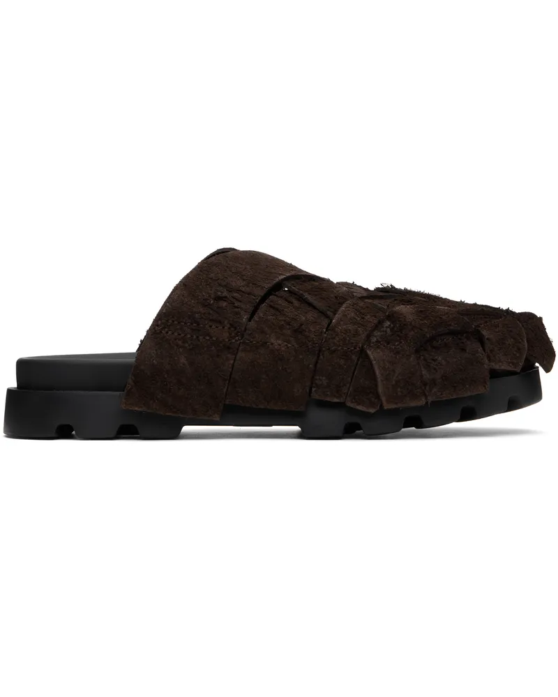 Camper Brown Brutus Sandals Rambler