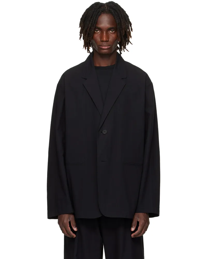 Studio Nicholson Black Toro Blazer Black