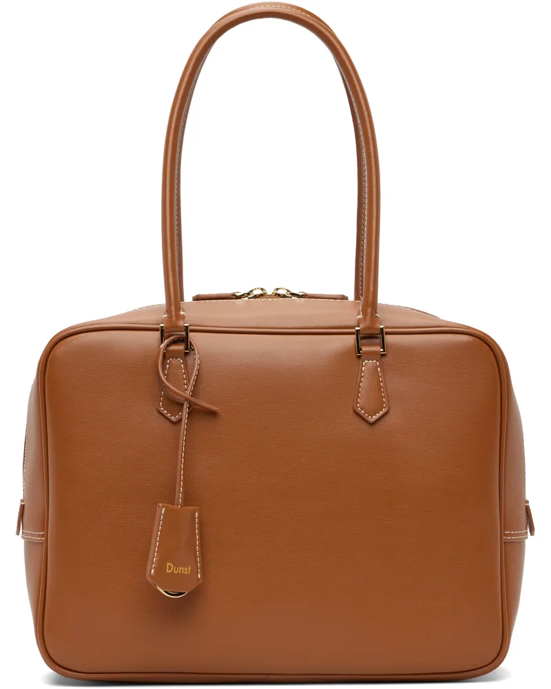 Dunst Tan Classic 28 Leather Bag Tan