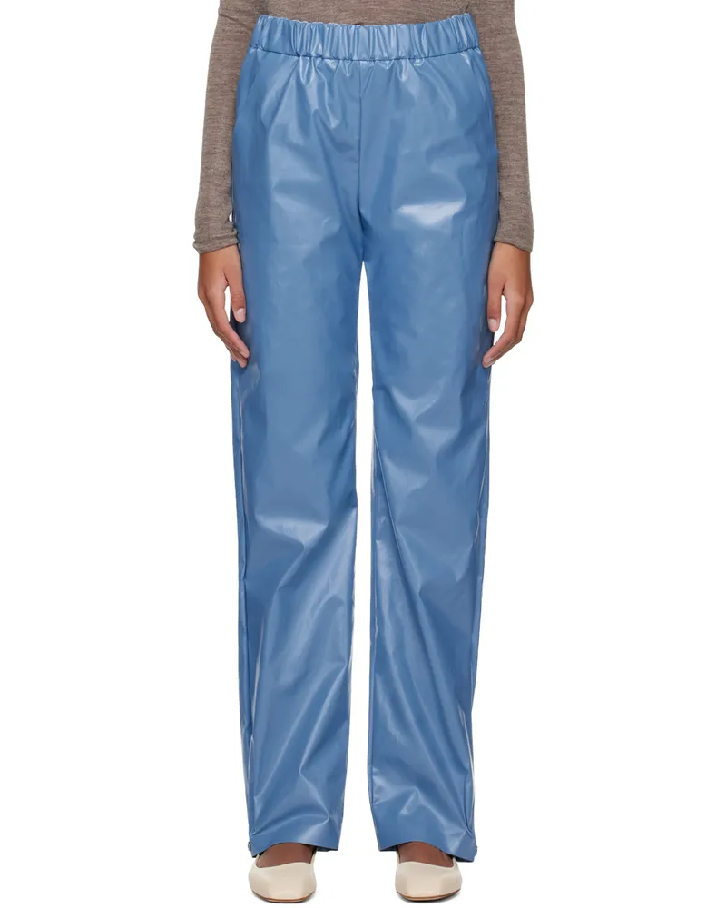 KASSL Blue Oil Trousers 0038
