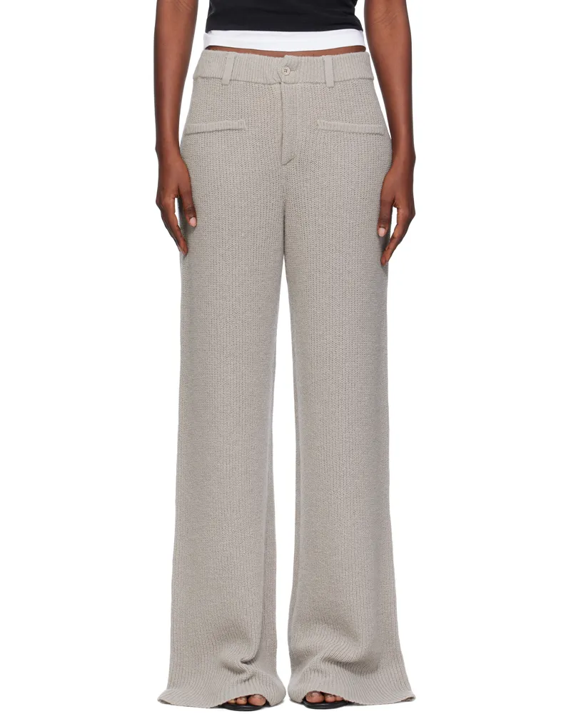 Aya Muse Gray Ele Trousers Elephant