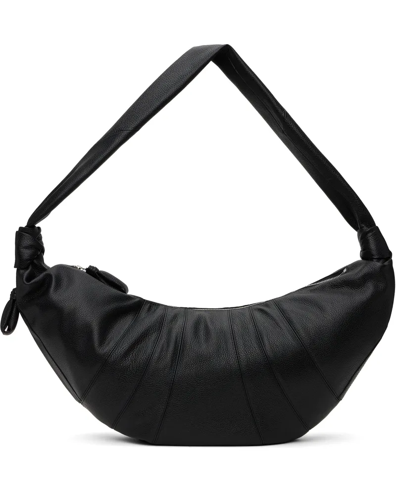Christophe Lemaire Black Large Croissant Bag Bk999