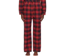 Red Plaid Pyjama pants