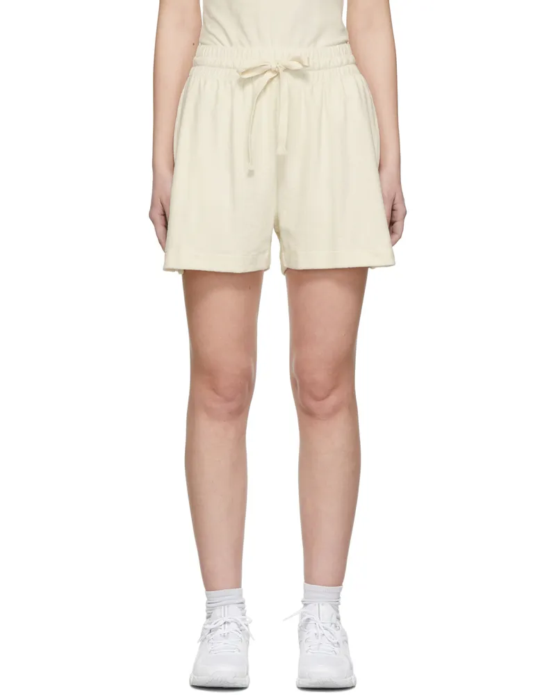 HALFBOY Off-White Terry Shorts 06