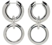 Silver Ava Hoop Earrings