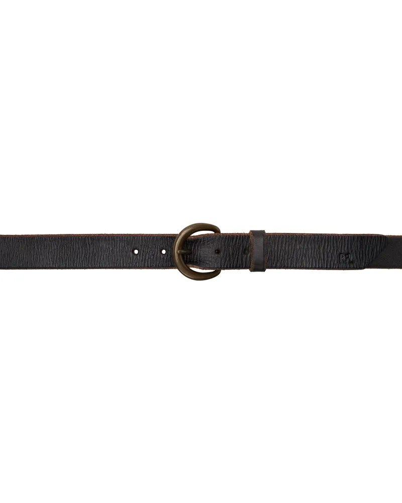 RRL Brown Terrance Belt Brown