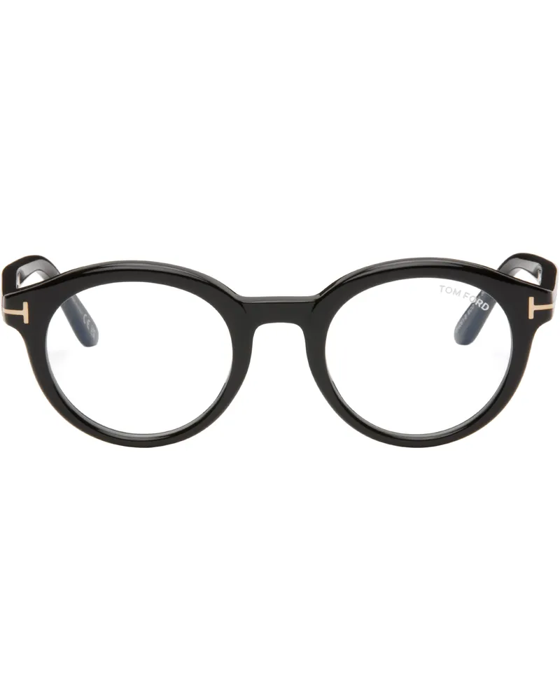 Tom Ford Black Round Glasses 001