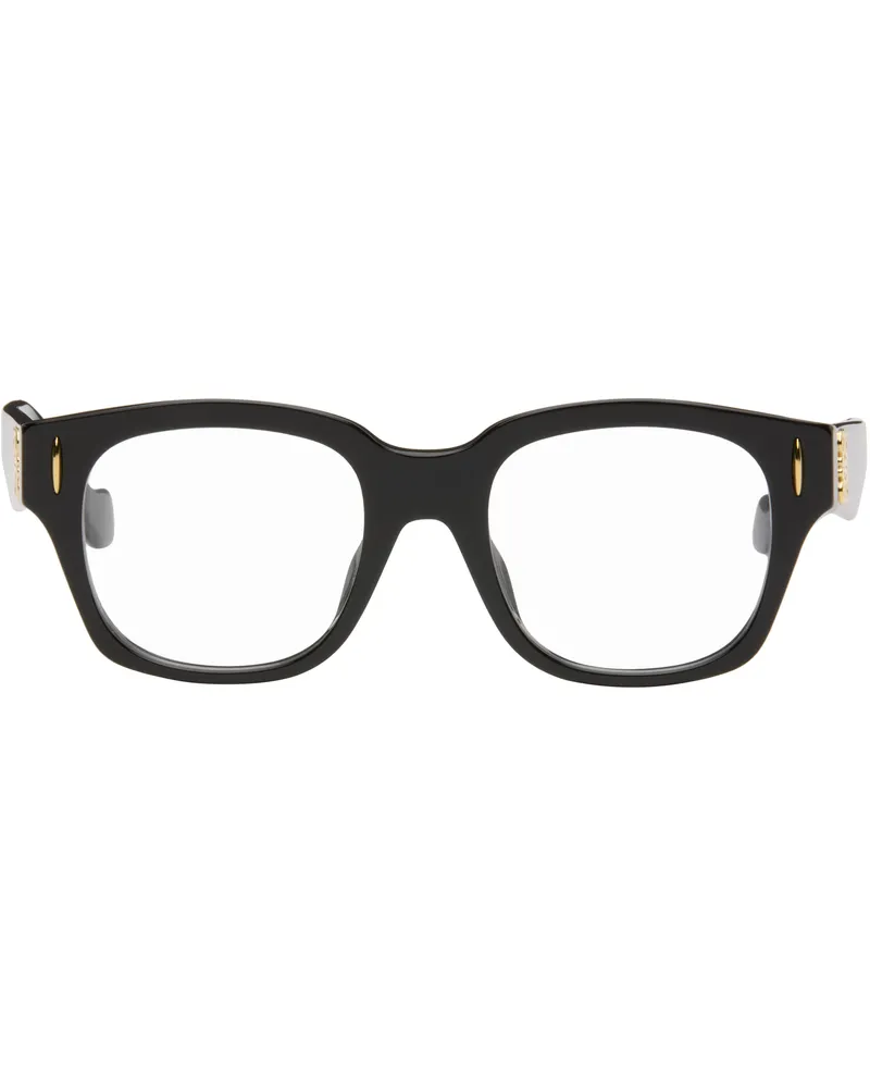 Loewe Black Anagram Logo Glasses Shiny