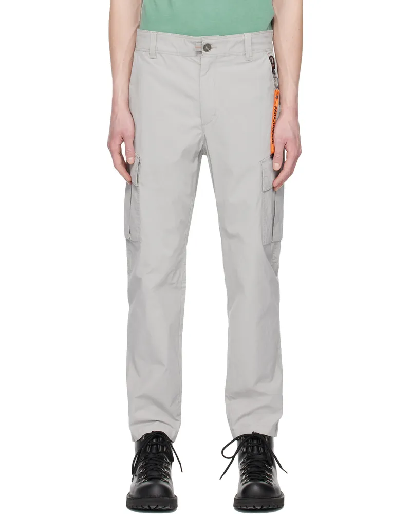 Parajumpers Gray Lynton Cargo Pants 233