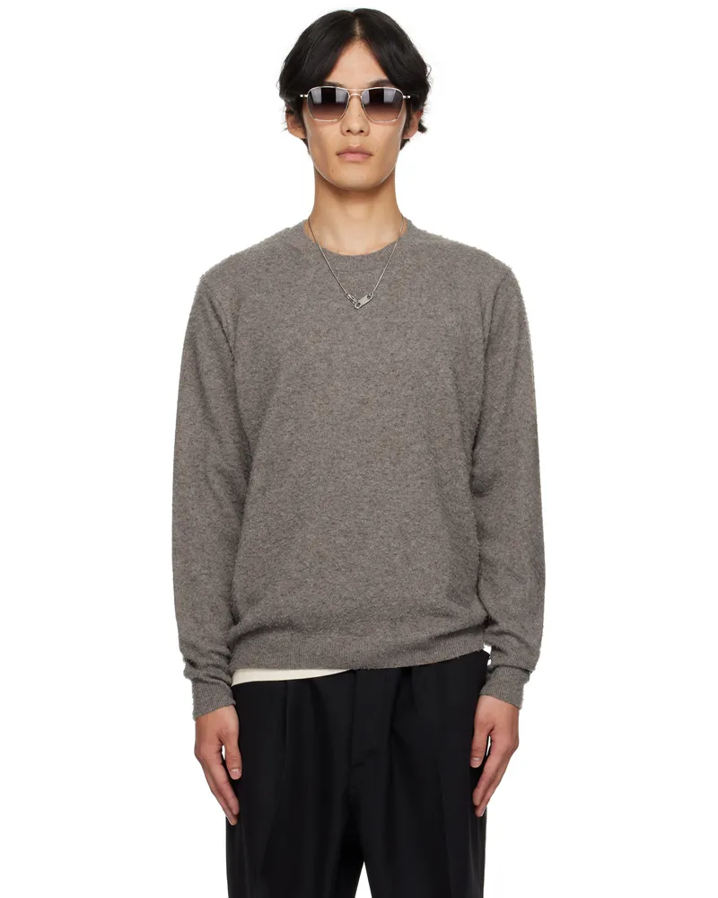 Maison Margiela Brown Pilled Sweater 805m