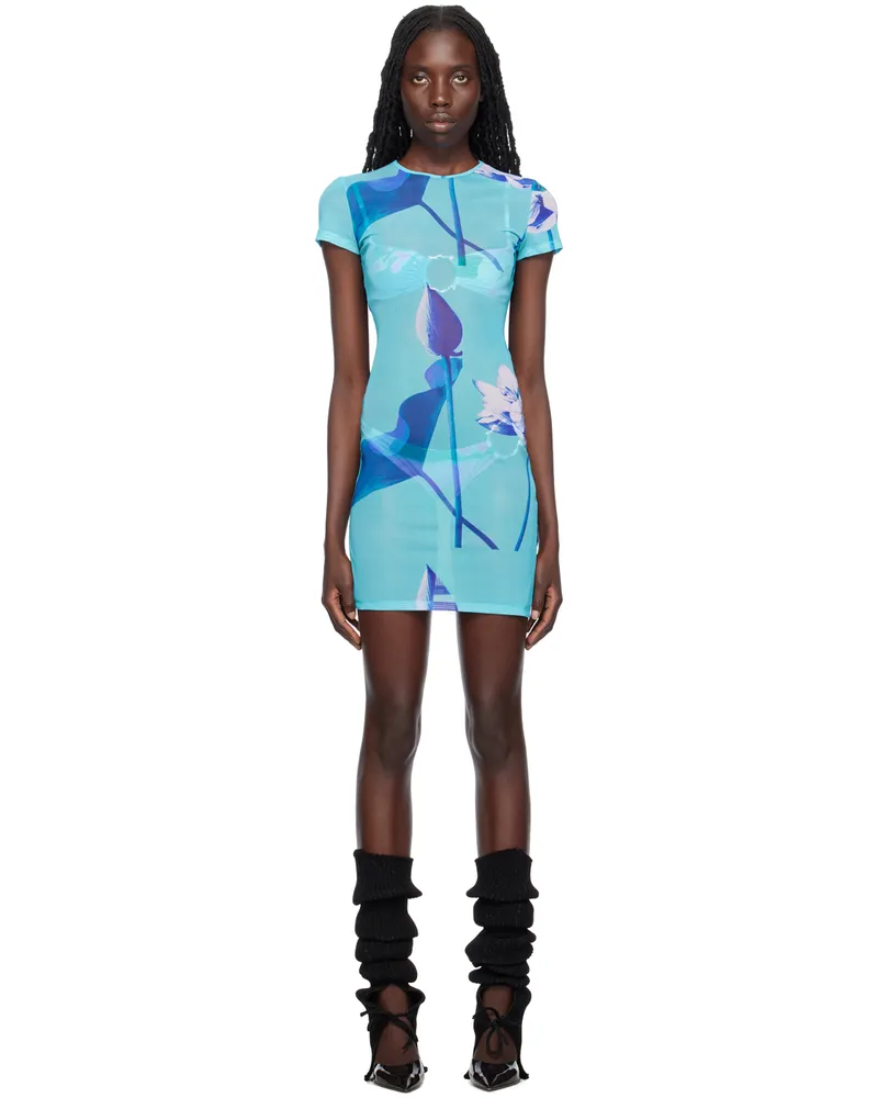 Miaou Blue Billie Minidress Blue