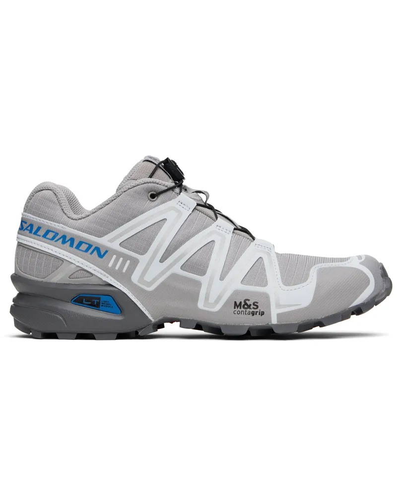 Salomon Gray Speedcross 3 Sneakers Alloy