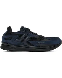 Lanvin Black & Navy Meteor Sneakers Anthracite