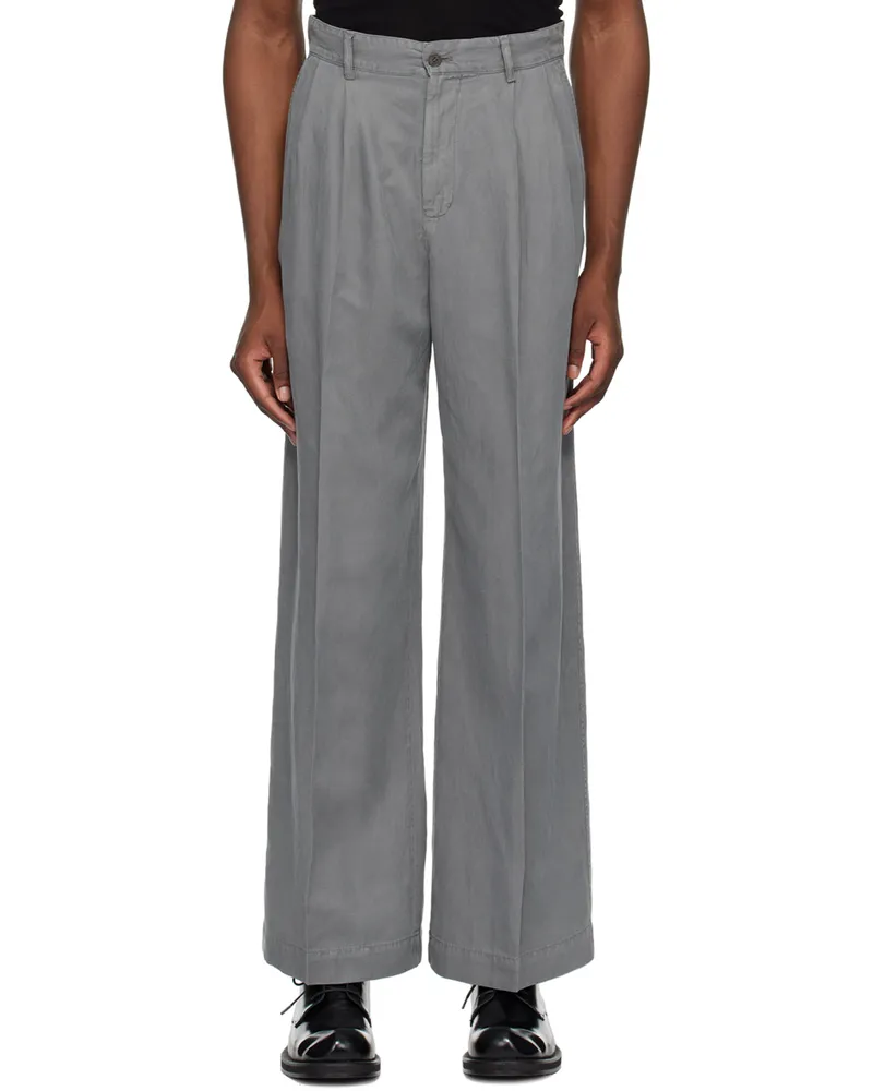 Hope Gray Fire Trousers Sage