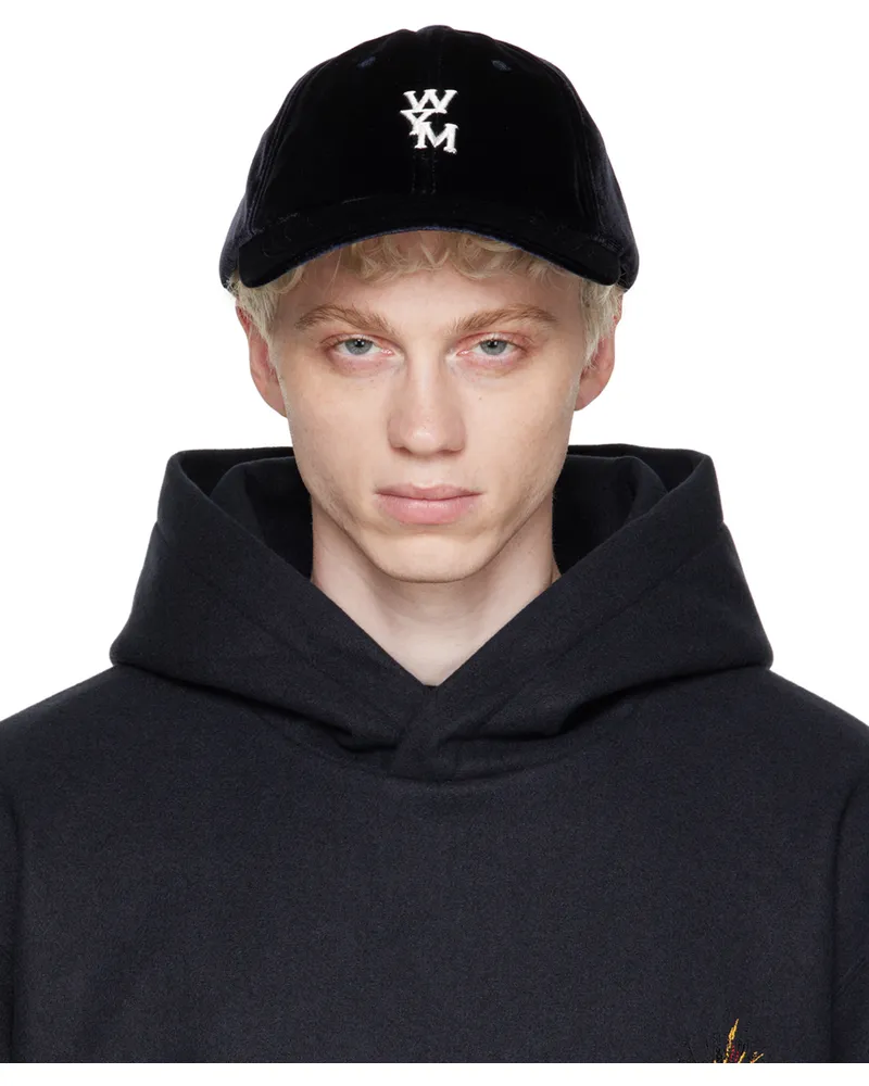 Wooyoungmi Navy Ball Cap Navy