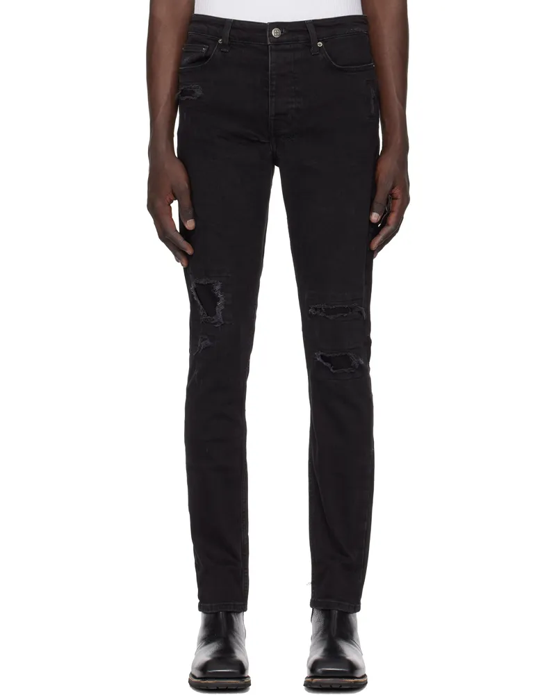 ksubi Black Chitch Boneyard Jeans Black