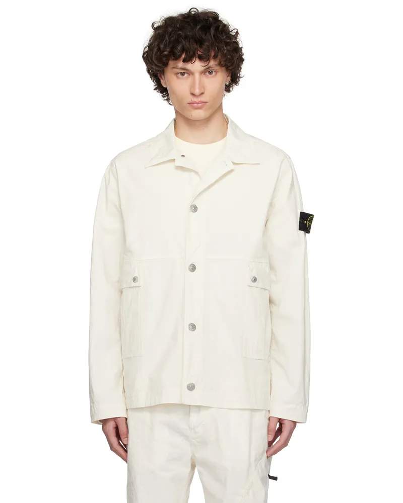 Stone Island Off-White Mil-Spec Stretch Ripstop-TC Jacket V0093
