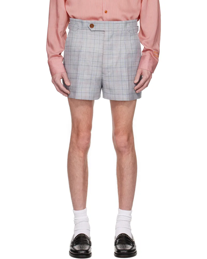 Vivienne Westwood Gray Humphrey Shorts Ss25-p410