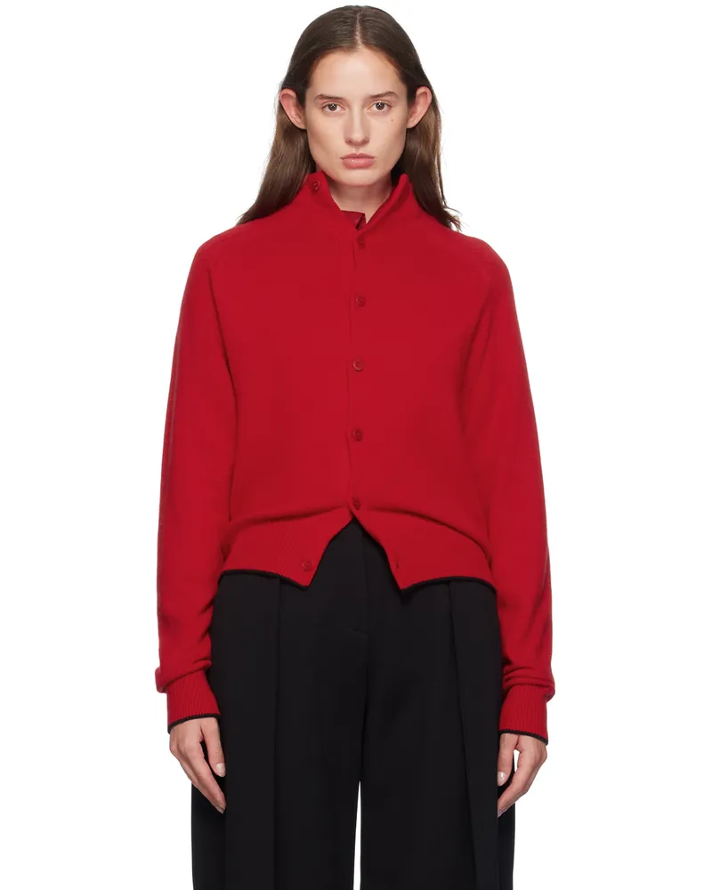 Jacquemus Red La Casa 'Le cardigan Pitatto' Cardigan 470