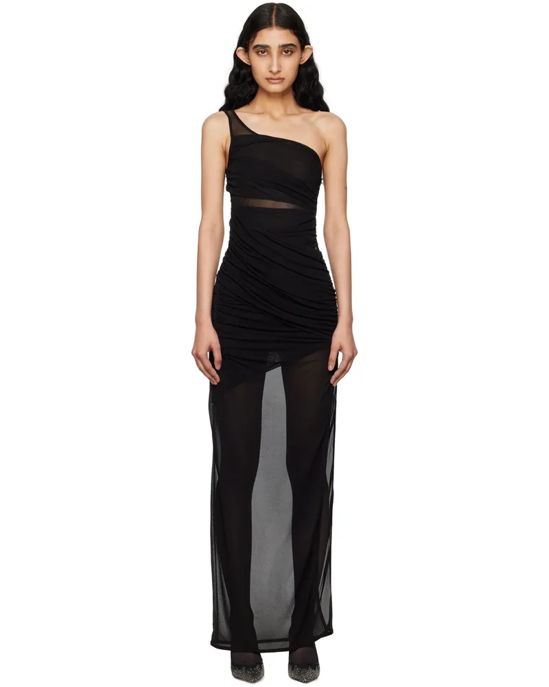 GAUGE81 Black Moni Maxi Dress 100