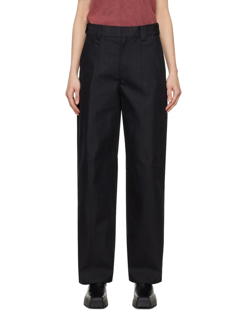 Alexander Wang Black Tailored Trousers 001