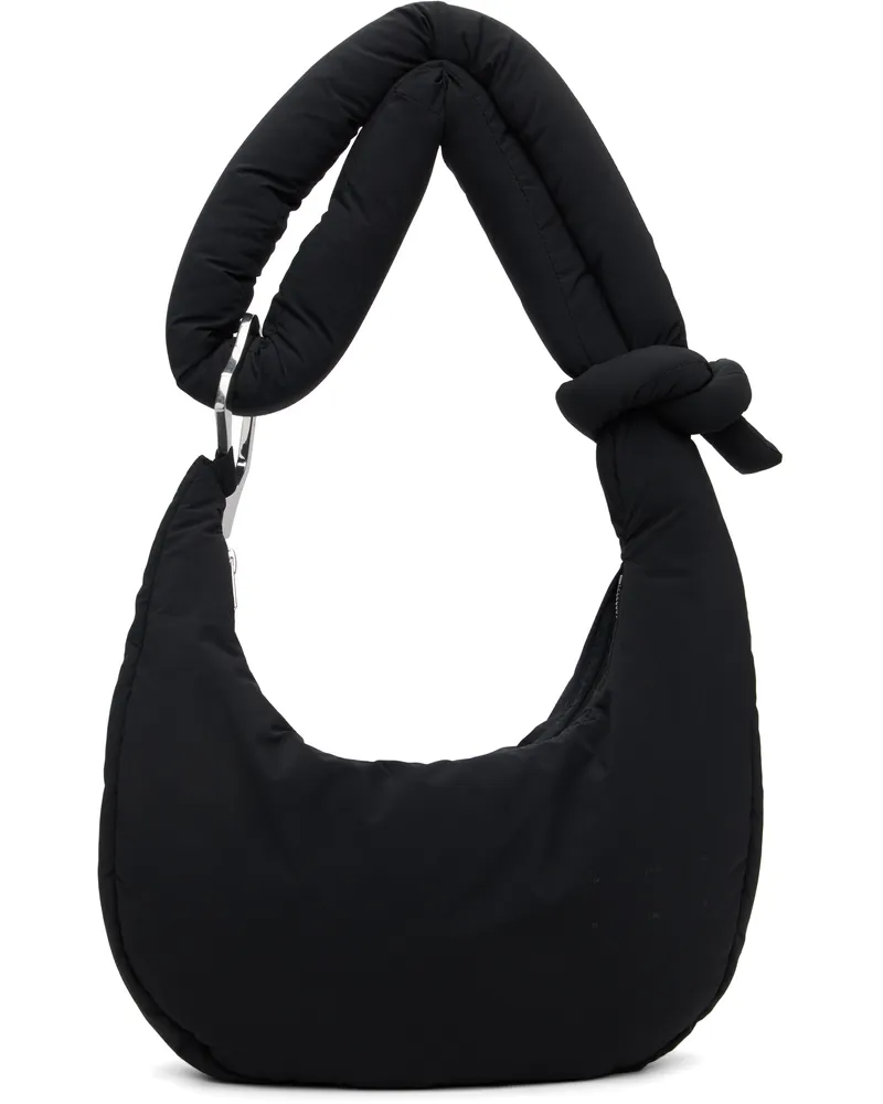 Heliot Emil Black Attache Bag Nylon