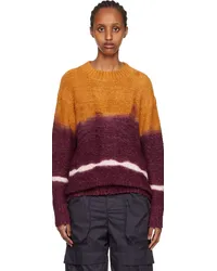 Étoile Isabel Marant Orange & Purple Happy Sweater Ryoc