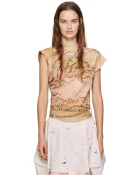 Vivienne Westwood Beige Hebo Top Ctrash