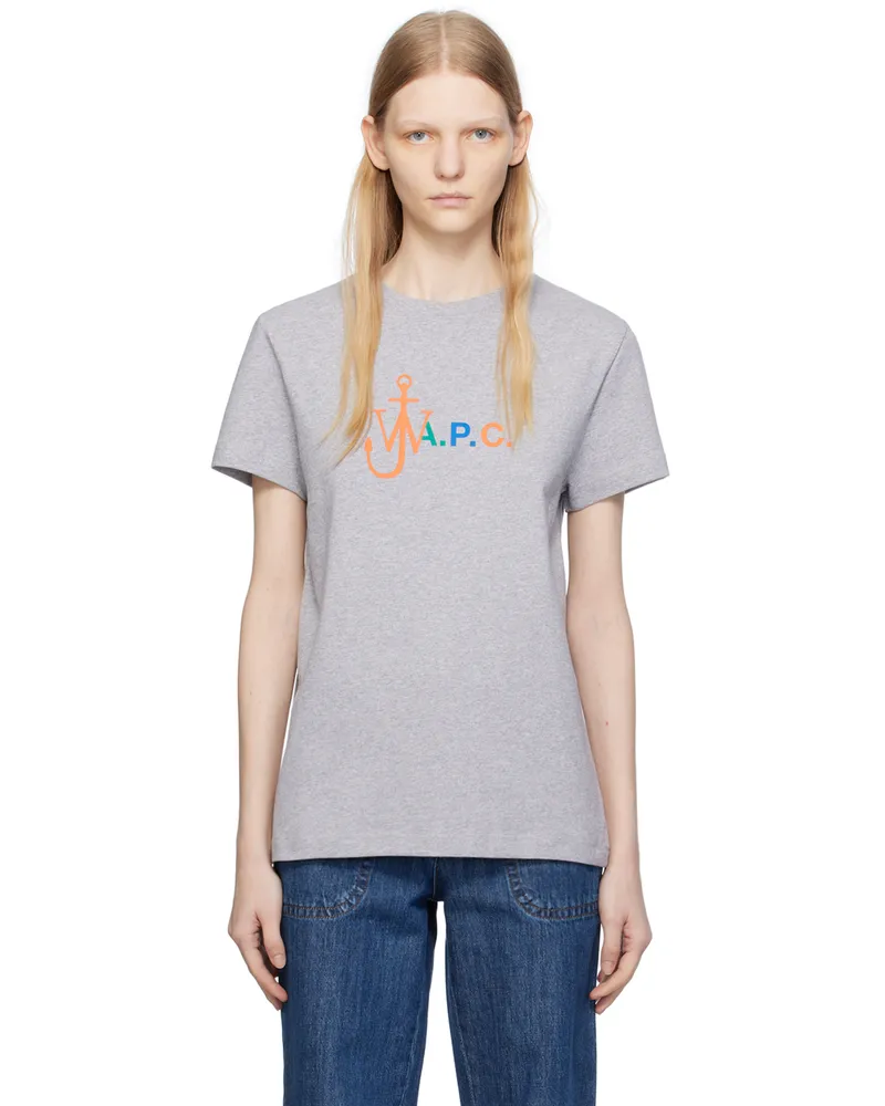 A.P.C. Gray JW Anderson Edition T-Shirt Gris