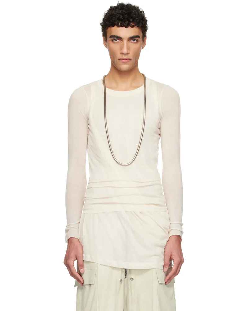 Rick Owens Off-White Hollywood Rib LS T-shirt 21